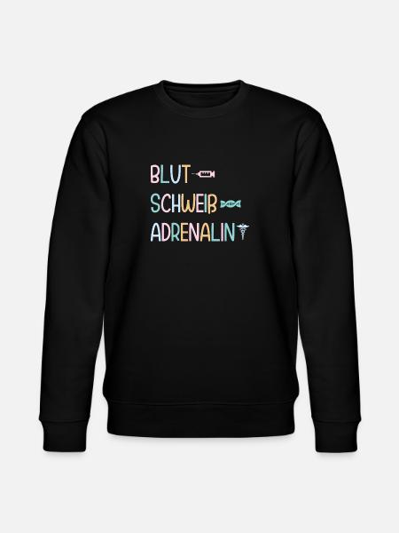 MFA Adrenaline Medical Assistant - Stanley/Stella CHANGER Unisex Organic Sweatshirt - black