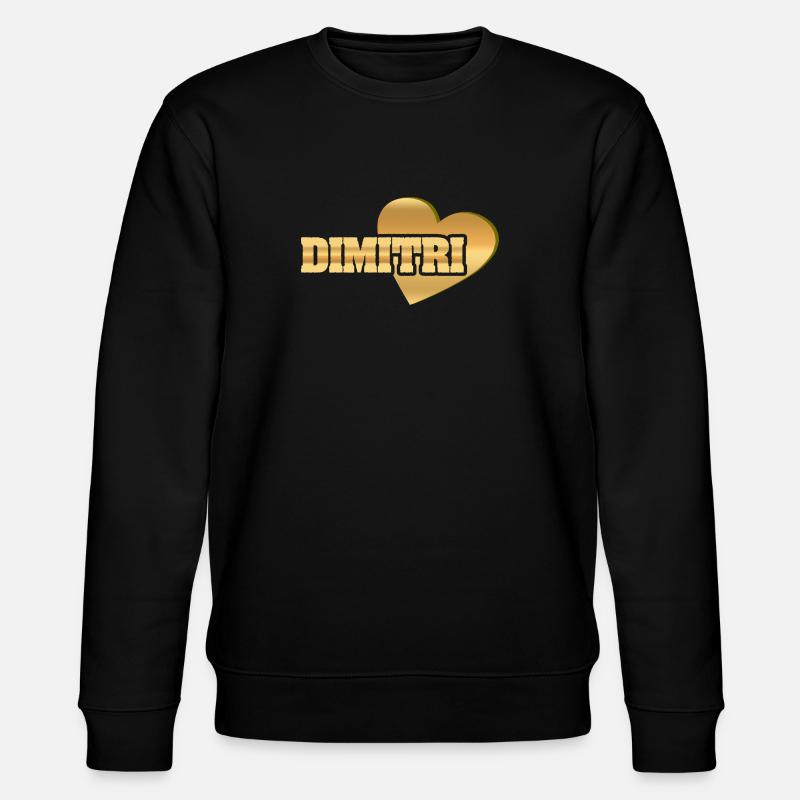 Dimitri d’or - Sweat bio CHANGER Stanley/Stella Unisexe - noir