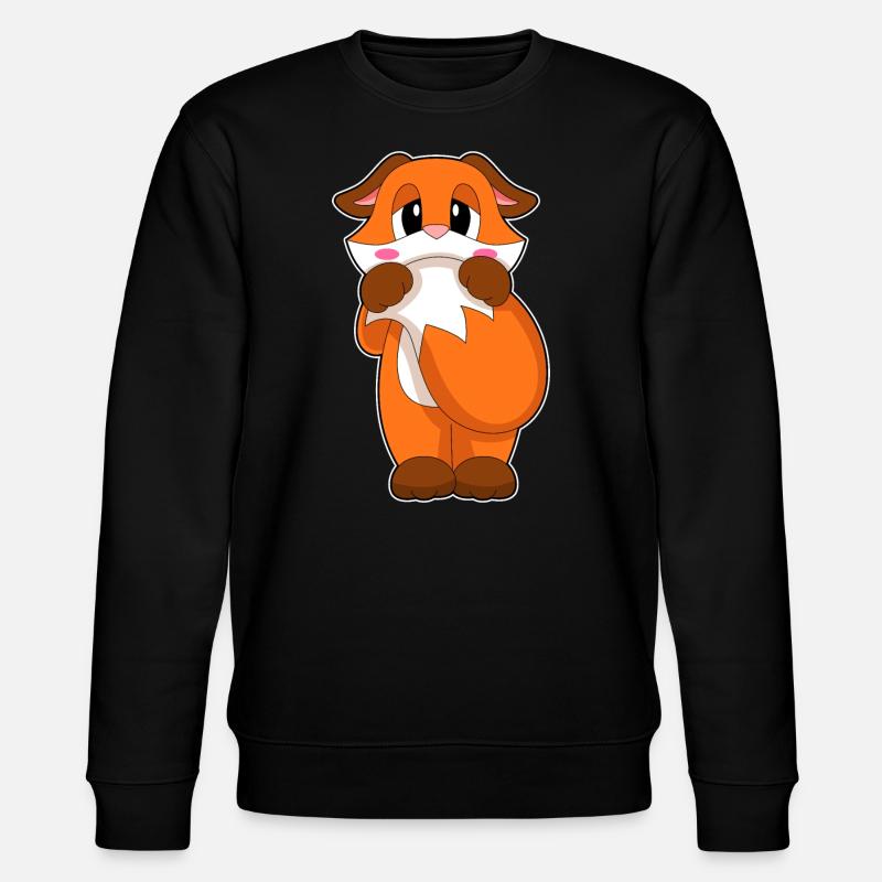 Fox Shy - Stanley/Stella CHANGER Unisex Organic Sweatshirt - black