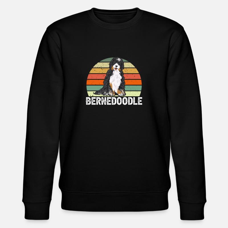 Chien Bernedoodle - Sweat bio CHANGER Stanley/Stella Unisexe - noir