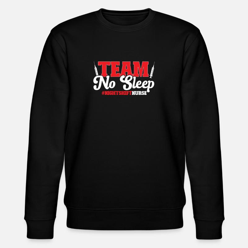 Infirmière de nuit - Sweat bio CHANGER Stanley/Stella Unisexe - noir