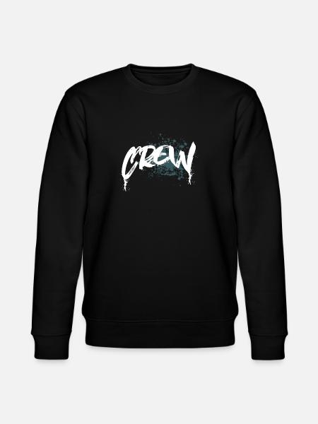 Crew - Stanley/Stella CHANGER Unisex Organic Sweatshirt - black