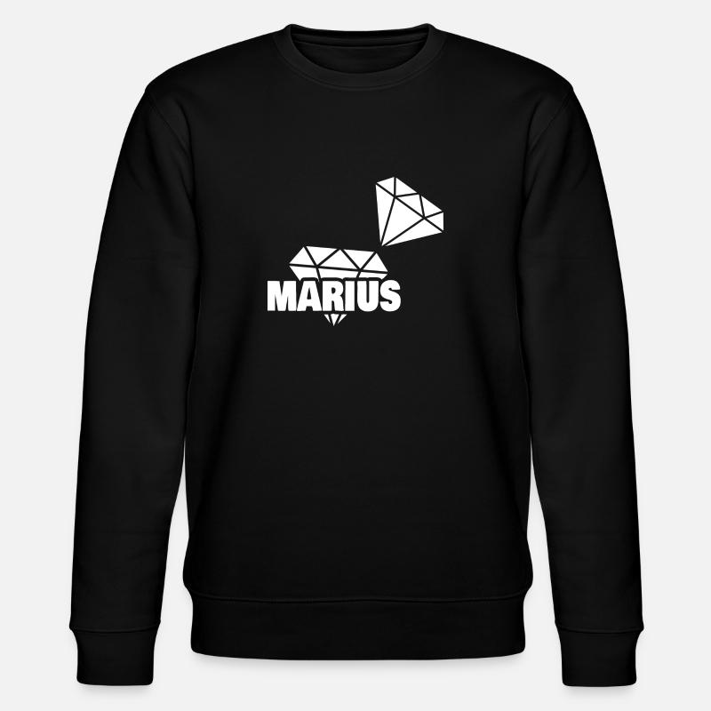 Marius als Kostbar - Stanley/Stella Unisex Bio-Sweatshirt CHANGER  - Schwarz