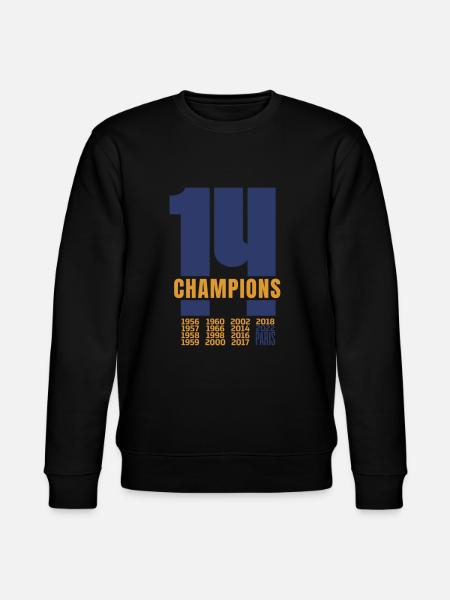 Madrid Champions 2022 - Stanley/Stella CHANGER Unisex Organic Sweatshirt - black