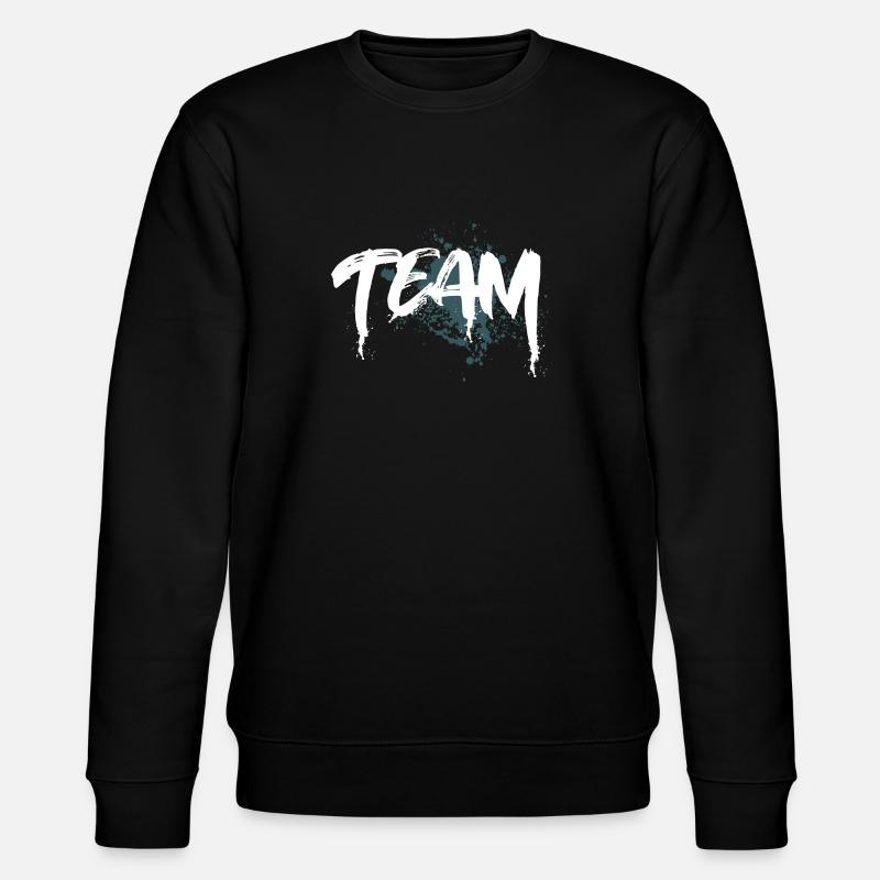 Team - Stanley/Stella Unisex Bio-Sweatshirt CHANGER  - Schwarz