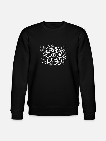 Warm & Cozy - Stanley/Stella CHANGER Unisex Organic Sweatshirt - black