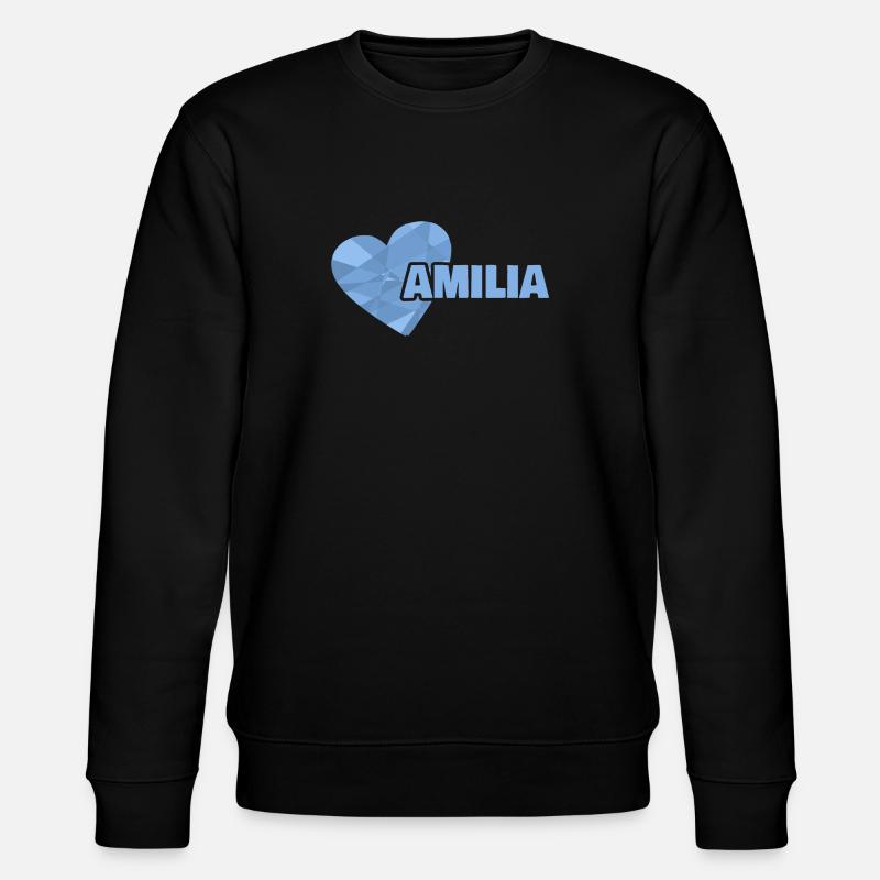 Amilia : Maman - Sweat bio CHANGER Stanley/Stella Unisexe - noir