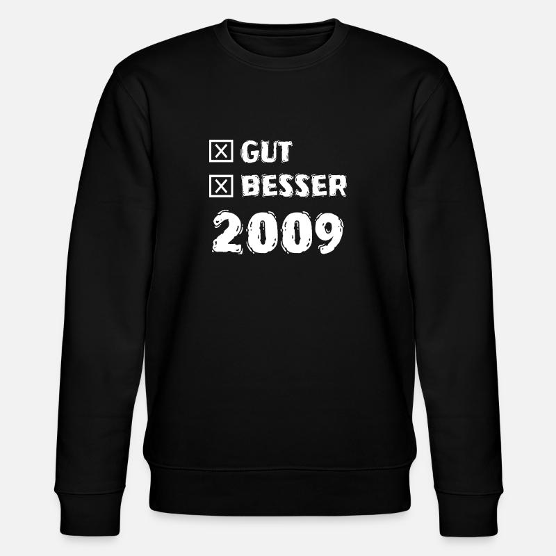 2009 - Stanley/Stella Unisex Bio-Sweatshirt CHANGER  - Schwarz