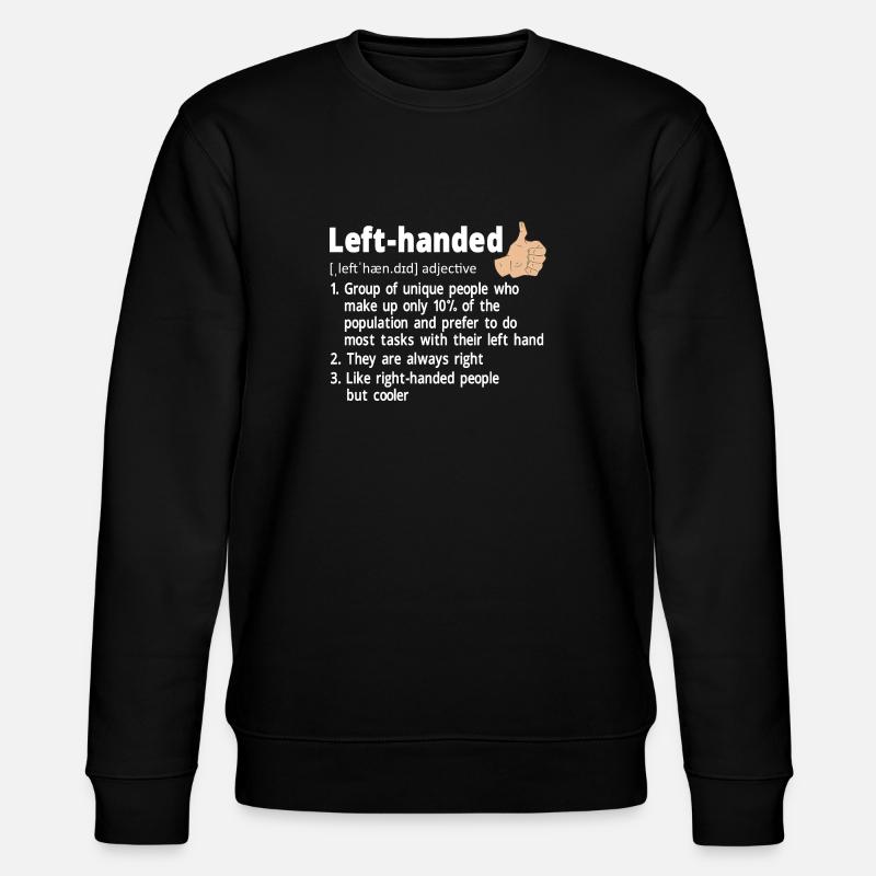 Gaucher - Sweat bio CHANGER Stanley/Stella Unisexe - noir