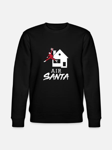 Weihnachtsmann - Stanley/Stella Unisex Bio-Sweatshirt CHANGER - Schwarz
