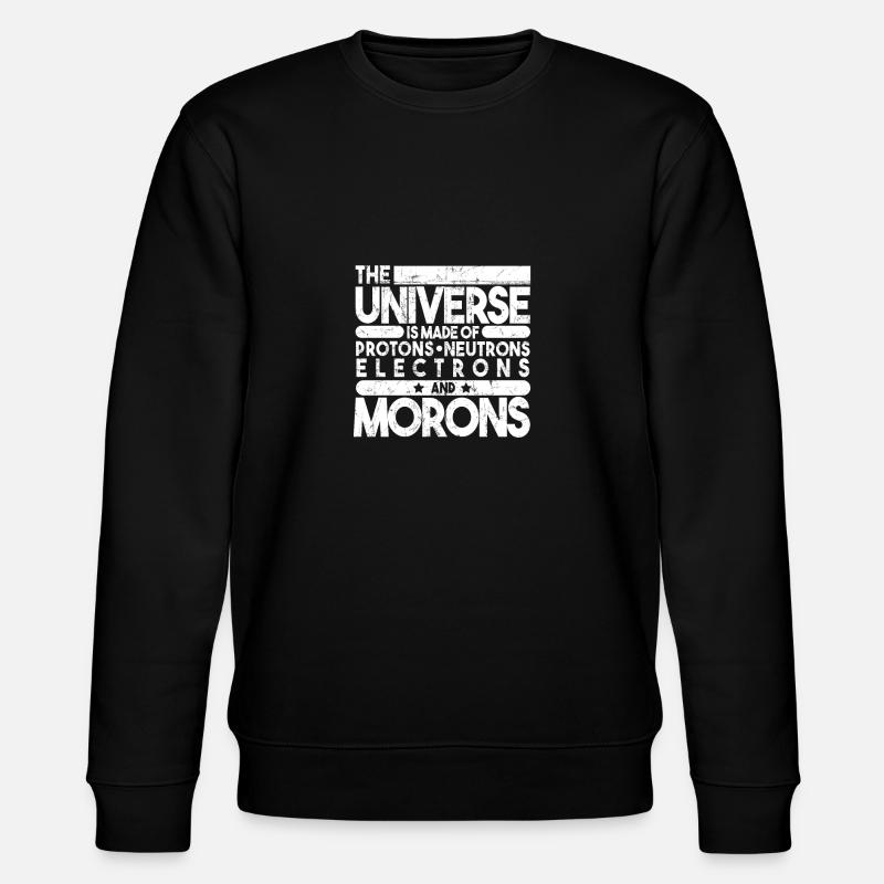 physics - Stanley/Stella CHANGER Unisex Organic Sweatshirt - black