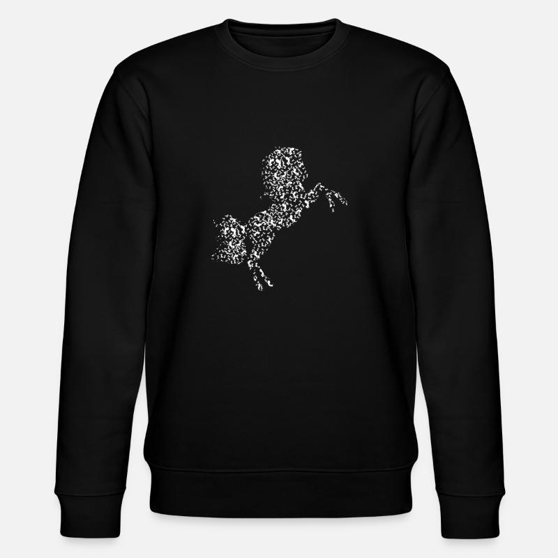 Cheval des chevaux - chemise - Sweat bio CHANGER Stanley/Stella Unisexe - noir