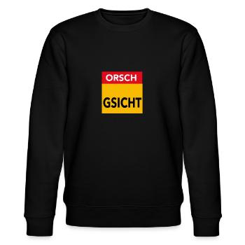 ORSCH GSICHT OIDA VIENNA AUTRICHE ORF GIS - Sweat bio CHANGER Stanley/Stella Unisexe - noir - Devant - Nik (191cm) & Marisol (170cm)