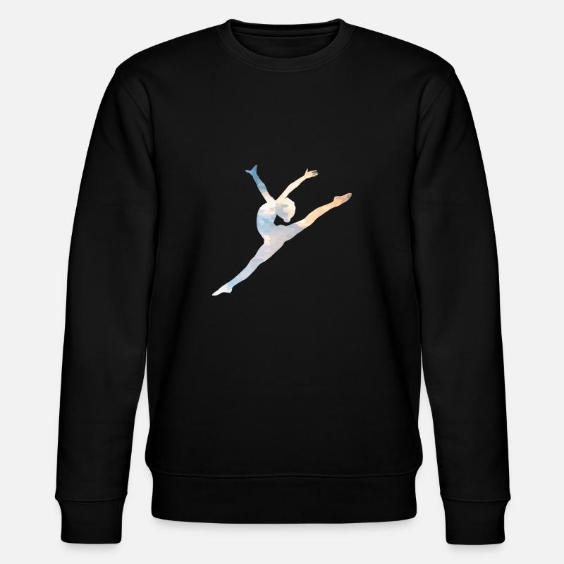 Ballett Sprung - Stanley/Stella Unisex Bio-Sweatshirt CHANGER  - Schwarz