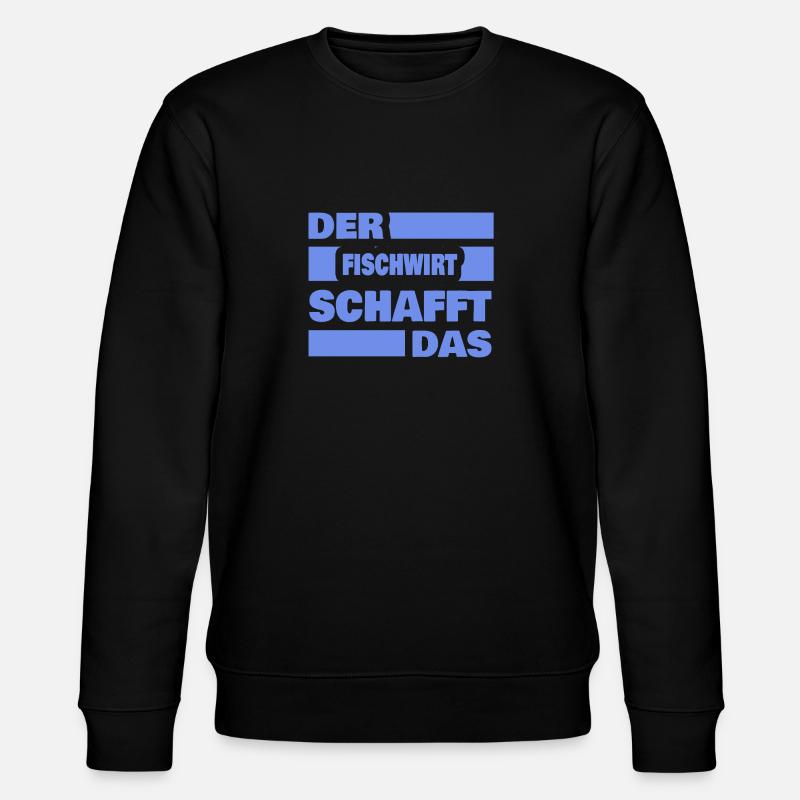 Pisciculteur - Sweat bio CHANGER Stanley/Stella Unisexe - noir
