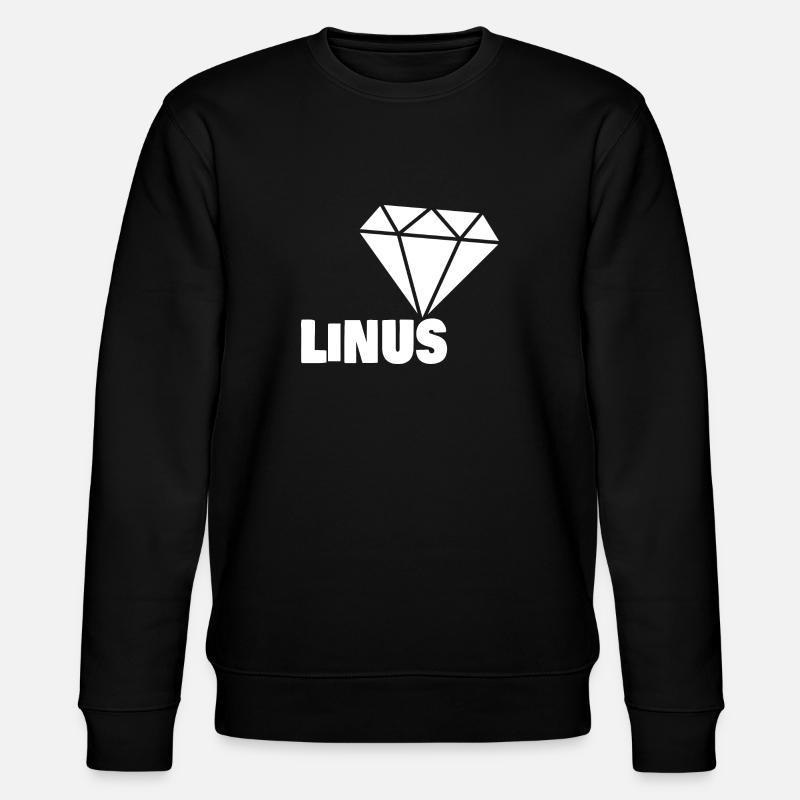 Edel Linus - Stanley/Stella Unisex Bio-Sweatshirt CHANGER  - Schwarz