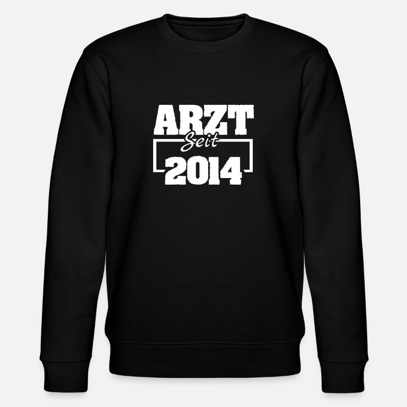 Arbeitsmediziner 2014 - Stanley/Stella Unisex Bio-Sweatshirt CHANGER - Schwarz