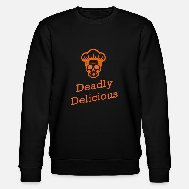 Deadly Deliscious - Stanley/Stella Unisex Bio-Sweatshirt CHANGER  - Schwarz