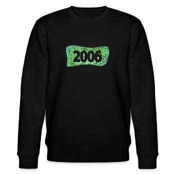 Kratzer 2006 - Stanley/Stella Unisex Bio-Sweatshirt CHANGER  - Schwarz - Vorne - Nik (191cm) & Marisol (170cm)