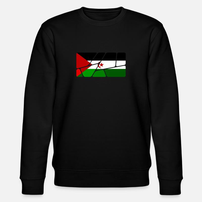 Don pour le Sahara occidental - Sweat bio CHANGER Stanley/Stella Unisexe - noir