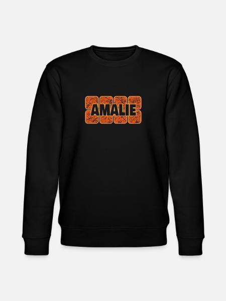 Gift for Amalie - Stanley/Stella CHANGER Unisex Organic Sweatshirt - black