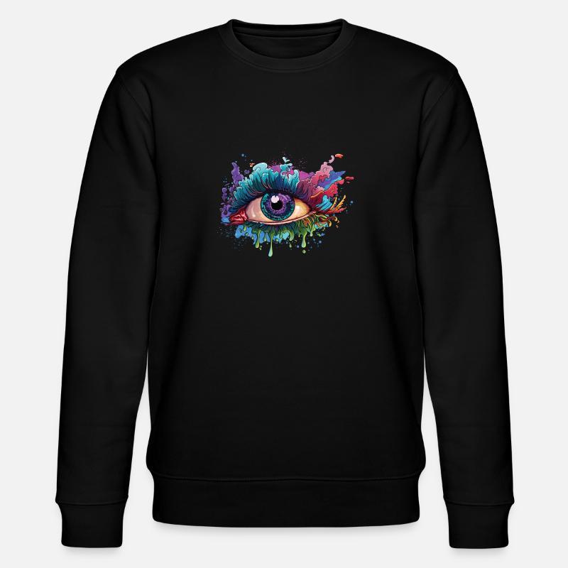 L’art de l’œil - Sweat bio CHANGER Stanley/Stella Unisexe - noir