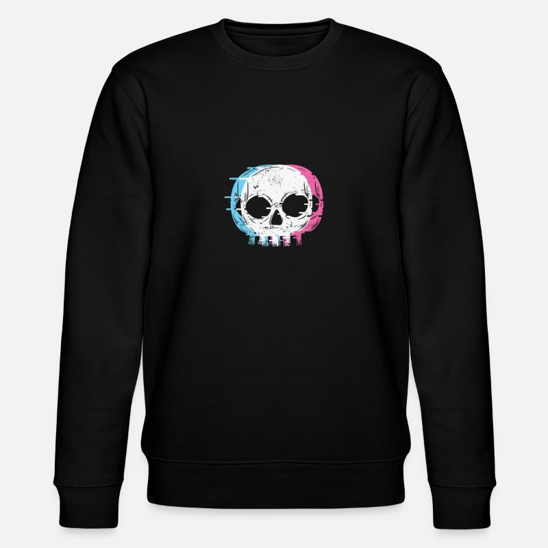 Skull Gothic Styl - Stanley/Stella CHANGER Unisex Organic Sweatshirt - black