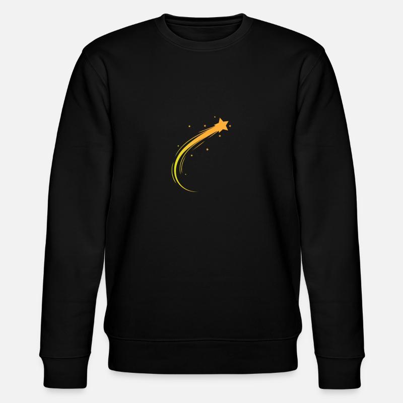 Étoile Filante, Espace, Astéroïde - Sweat bio CHANGER Stanley/Stella Unisexe - noir