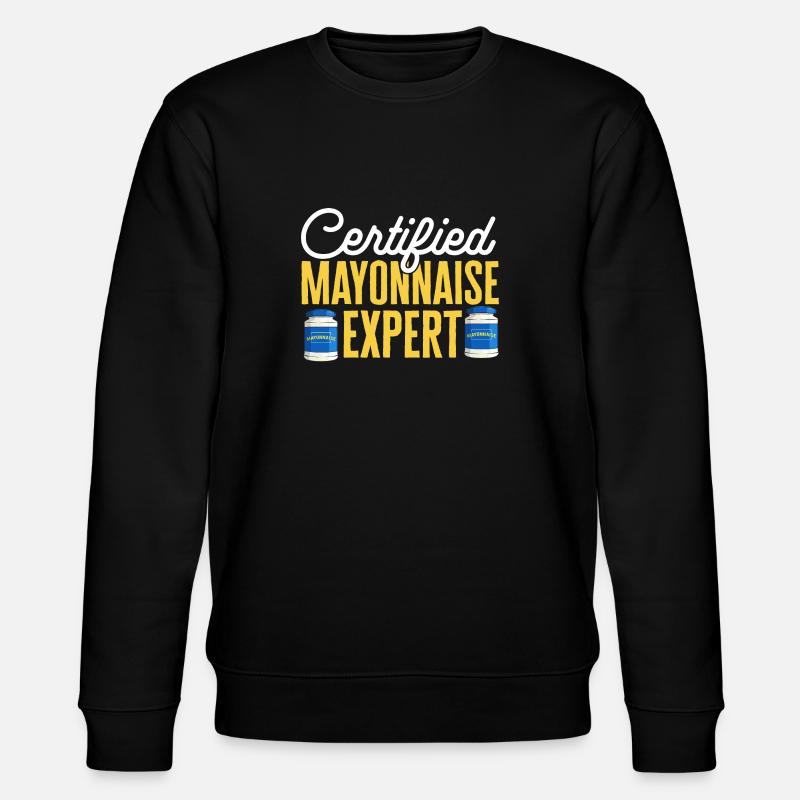 Mayonnaise - Stanley/Stella Unisex Bio-Sweatshirt CHANGER  - Schwarz