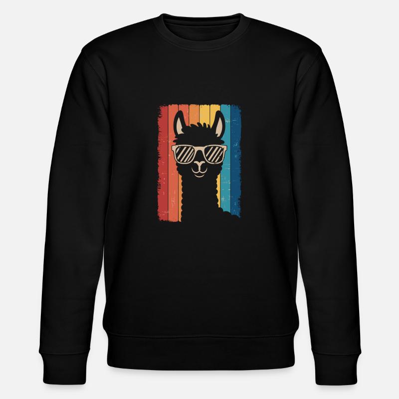 Alpaca - Stanley/Stella CHANGER Unisex Organic Sweatshirt - black