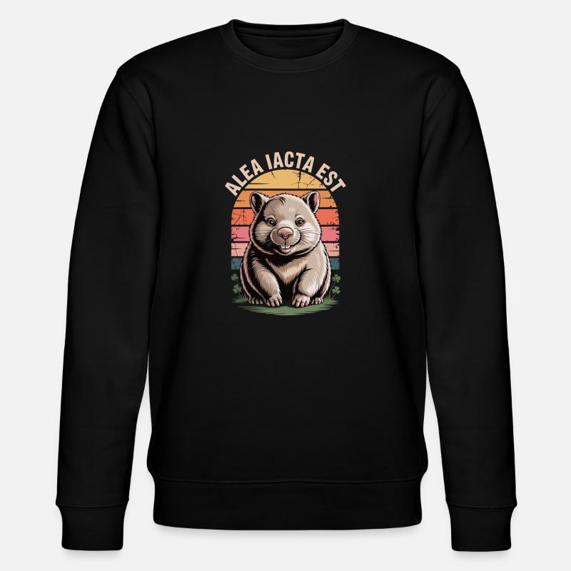 Alea iacta est Wombat - Sweat bio CHANGER Stanley/Stella Unisexe - noir