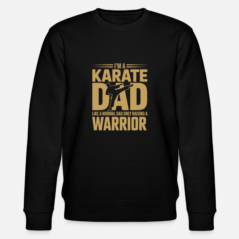 Karaté papa - Élever un guerrier - Sweat bio CHANGER Stanley/Stella Unisexe - noir