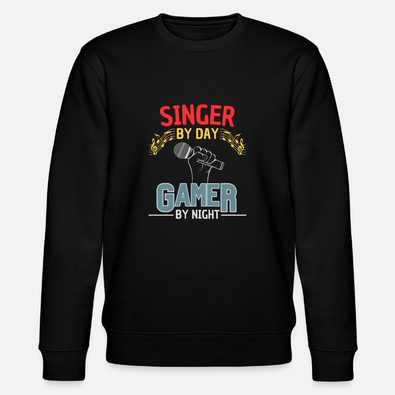 Zocker & Sänger Gaming Gesangverein - Sweat bio CHANGER Stanley/Stella Unisexe - noir