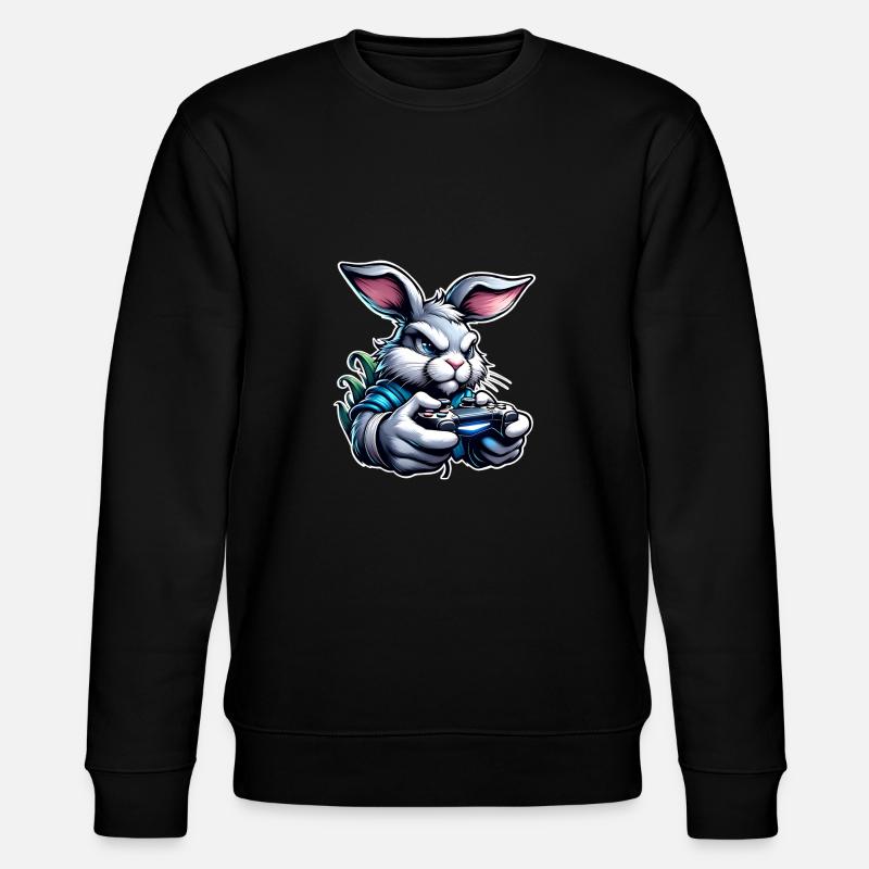 Lapin de jeu - Sweat bio CHANGER Stanley/Stella Unisexe - noir