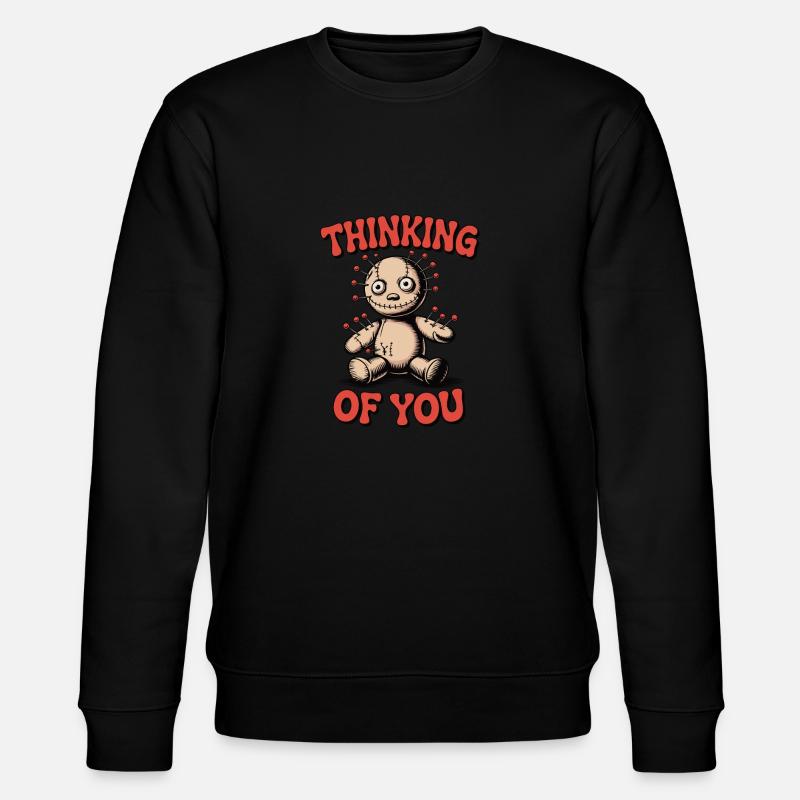 Thinking of You – Voodoo Edition - Stanley/Stella Unisex Bio-Sweatshirt CHANGER - Schwarz
