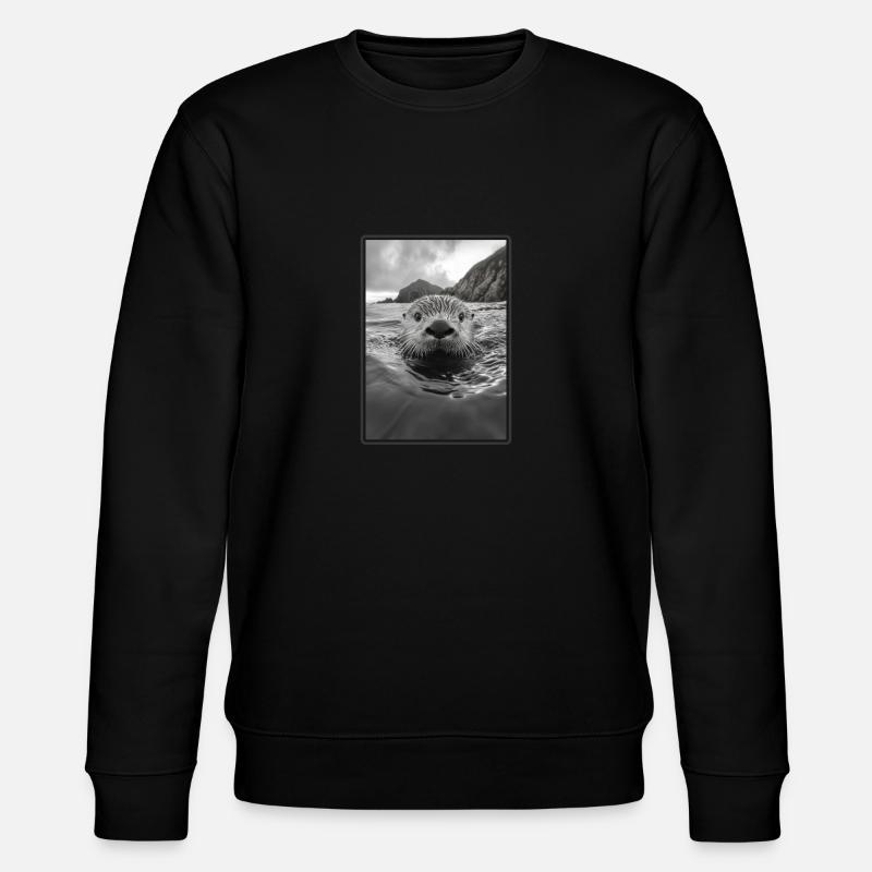Loutre de mer - Sweat bio CHANGER Stanley/Stella Unisexe - noir