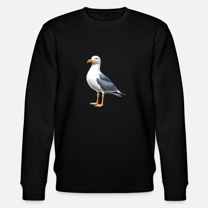 Mouettes Mouette - Sweat bio CHANGER Stanley/Stella Unisexe - noir
