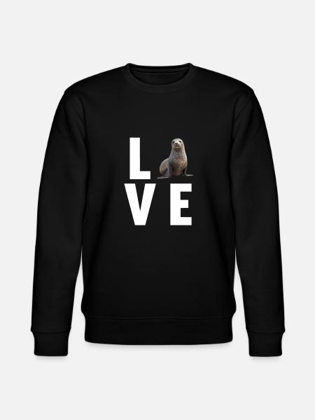 Seals, Seal - Stanley/Stella CHANGER Unisex Organic Sweatshirt - black
