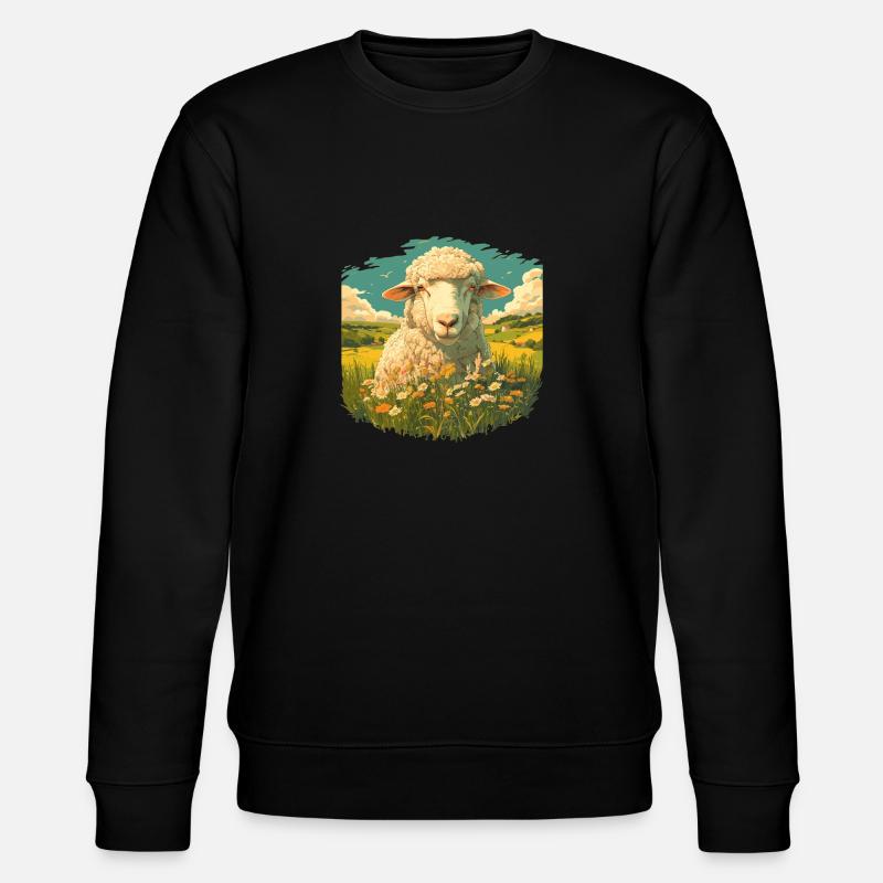 Sheep Sheep - Stanley/Stella CHANGER Unisex Organic Sweatshirt - black
