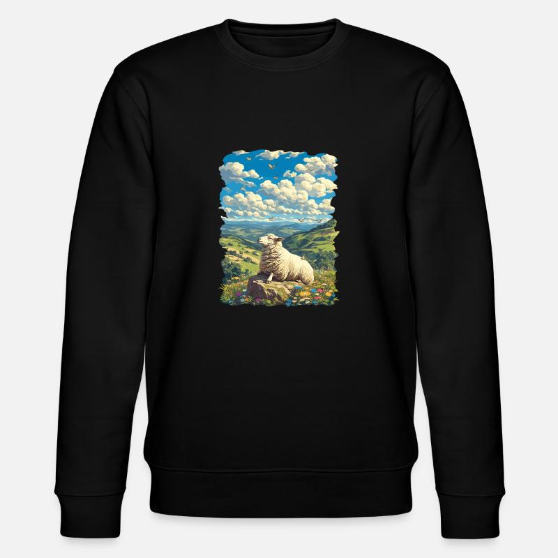 Sheep Sheep - Stanley/Stella CHANGER Unisex Organic Sweatshirt - black