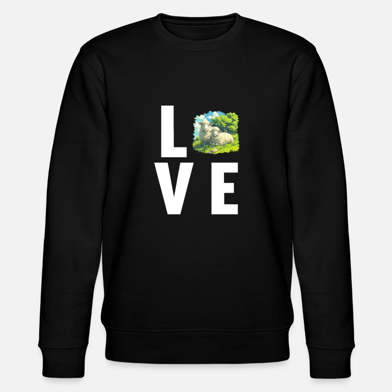 Sheep Sheep - Stanley/Stella CHANGER Unisex Organic Sweatshirt - black
