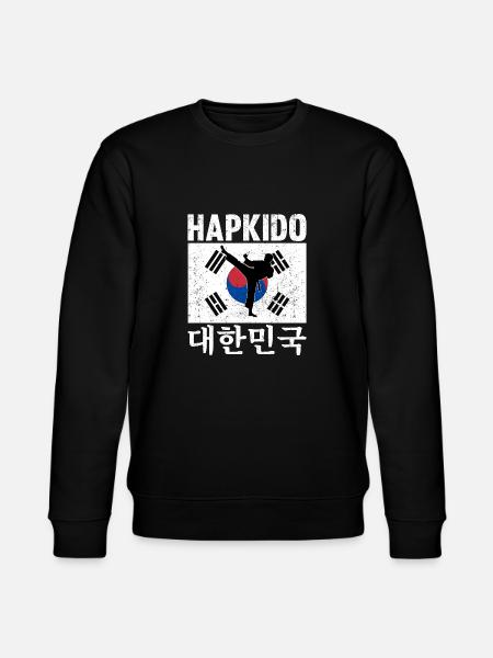 Hapkido Korean Martial Art - Stanley/Stella CHANGER Unisex Organic Sweatshirt - black