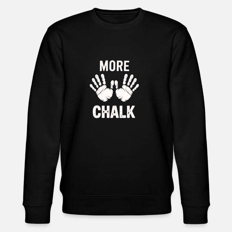More Chalk - Stanley/Stella CHANGER Unisex Organic Sweatshirt - black