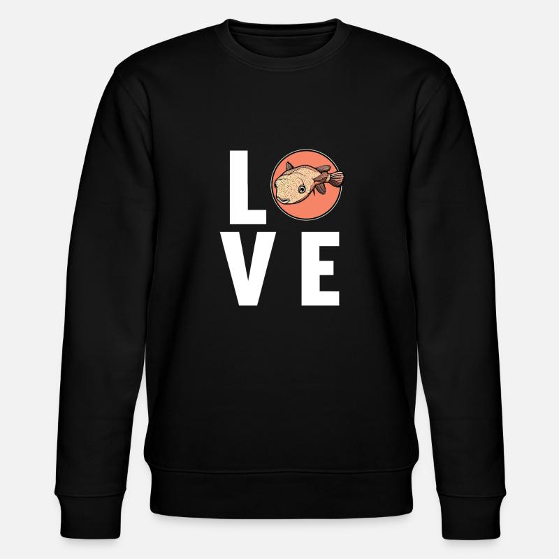 Poisson-globe Poisson-globe - Sweat bio CHANGER Stanley/Stella Unisexe - noir