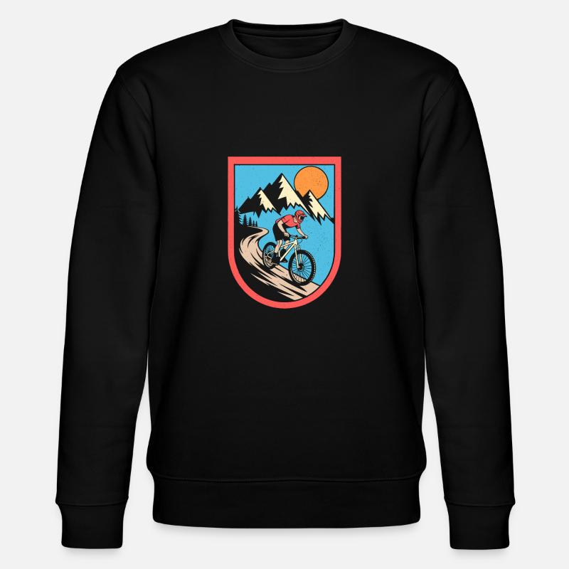 VTT Vélo Cyclisme - Sweat bio CHANGER Stanley/Stella Unisexe - noir