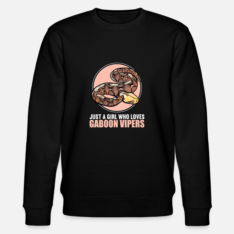 Gabon Vipers Gabon Vipers - Stanley/Stella CHANGER Unisex Organic Sweatshirt - black