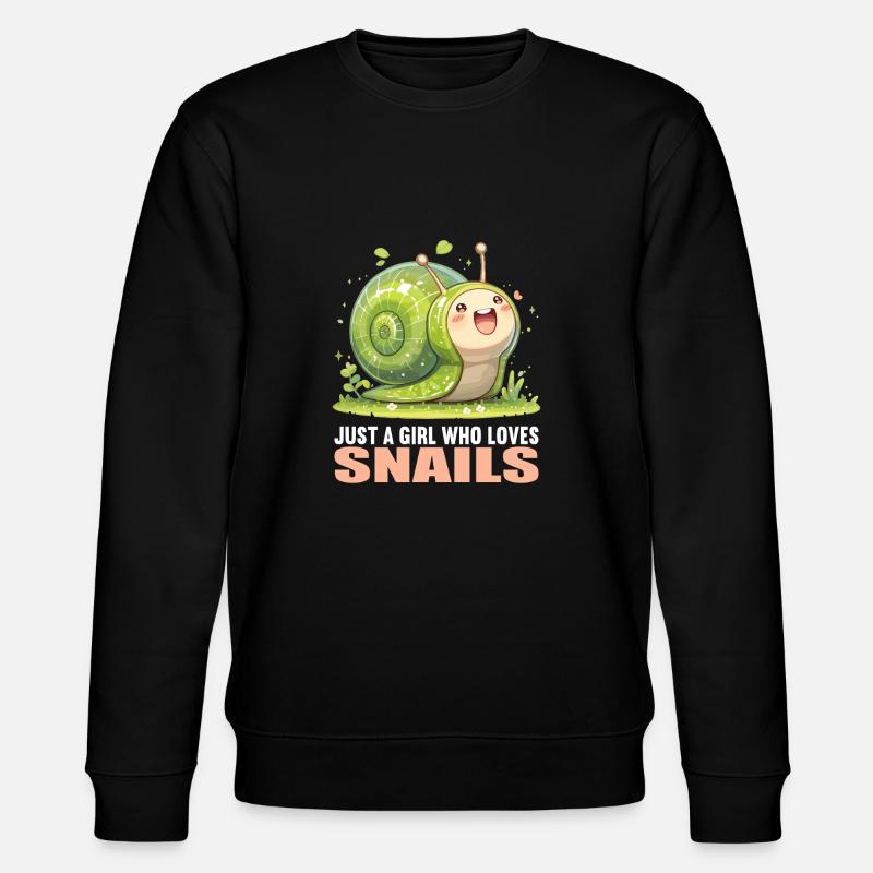 Escargots Escargot - Sweat bio CHANGER Stanley/Stella Unisexe - noir