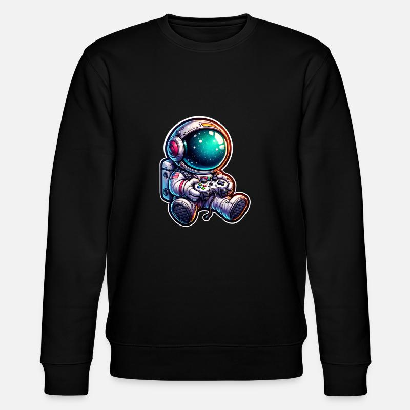 Jeux d’astronautes - Sweat bio CHANGER Stanley/Stella Unisexe - noir