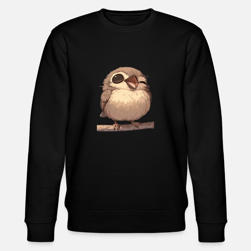 Sparrows Sparrow - Stanley/Stella CHANGER Unisex Organic Sweatshirt - black