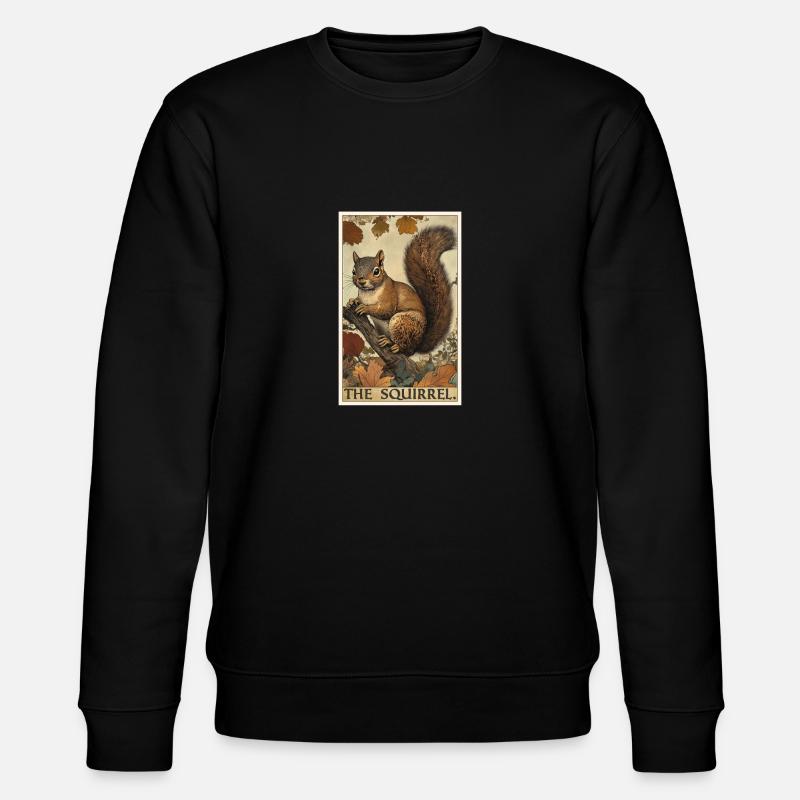 Squirrel - Stanley/Stella CHANGER Unisex Organic Sweatshirt - black